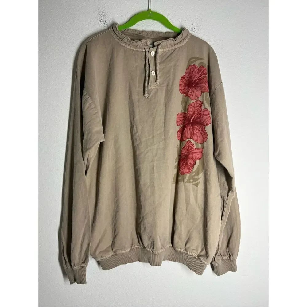 Hawaïan Original Tan Sweatshirt Size M